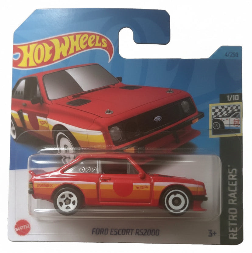 004/250 Hot Wheels Ford Escort RS2000 2023 HW Retro Racers 1/10 OVP Neu