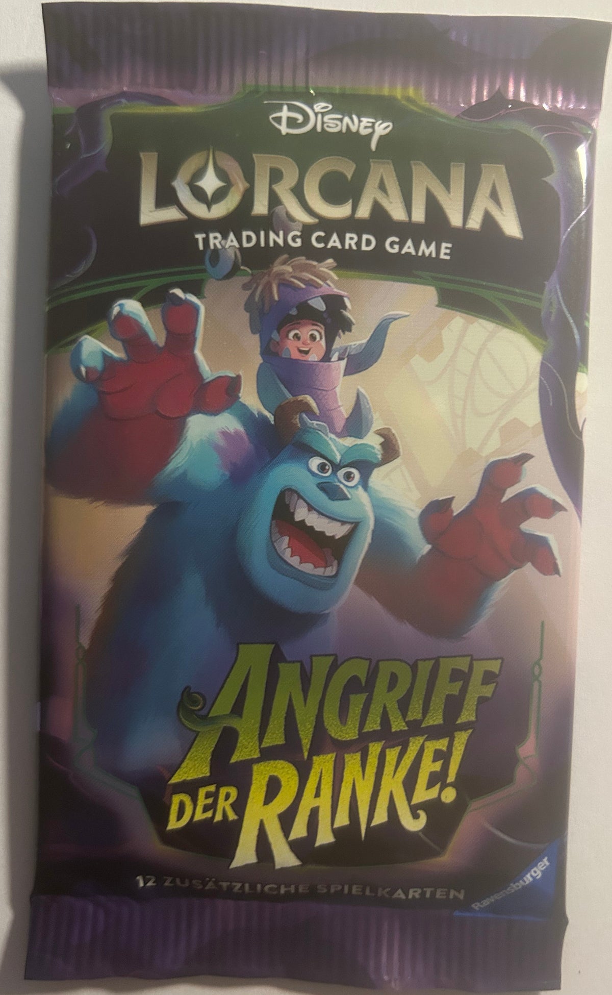 Disney Lorcana TCG Booster Pack- Angriff Der Ranke! Deutsch Sealed Ravensburger