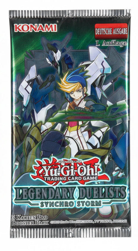 Yu-Gi-Oh! Booster Legendary Duelists- Synchro Storm Sealed 1.Auflage Deutsch