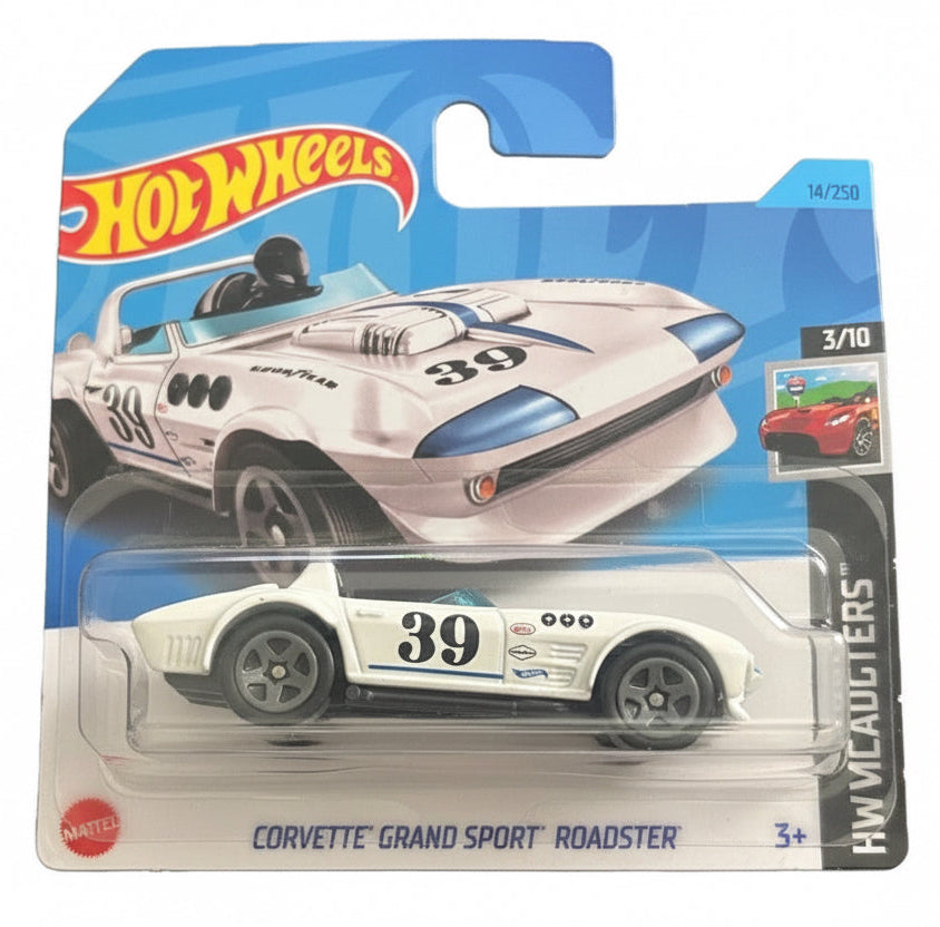 014/250 Hot Wheels Corvette Grand Sport Roadster 2023 HW Roadster 3/10 OVP Neu