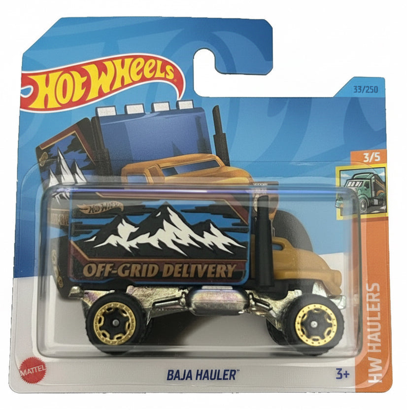33/250 Hot Wheels Baja Hauler 2023HW Haulers 3/5