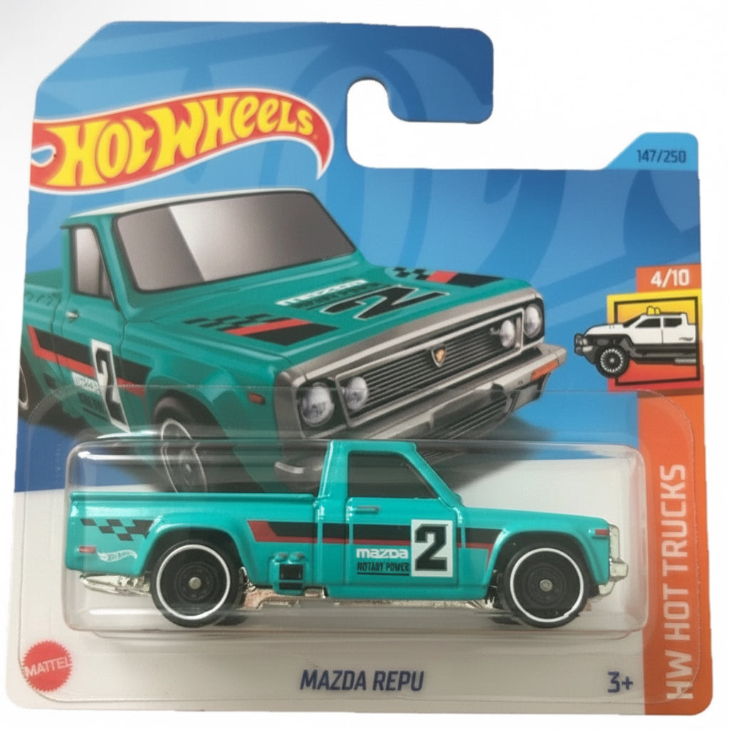 147/250 Hot Wheels Mazda REPU 2023 HW Hot Trucks 4/10 OVP Neu