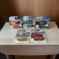 5x Hot Wheels Autos 1:64 Mattel verschiedene Modelle neu Originalverpackungen