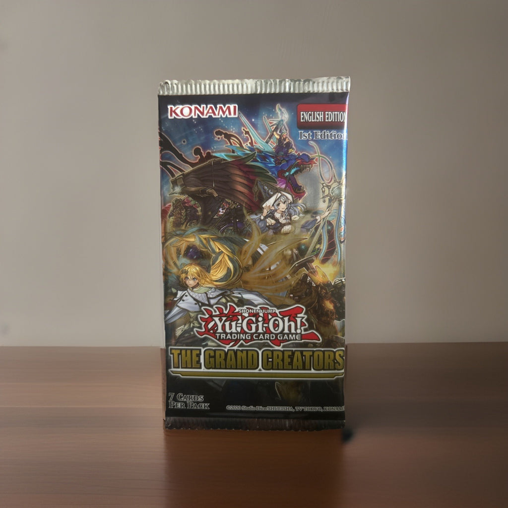Yu-Gi-Oh! The Grand Creators Booster 1st edition Englisch Sealed