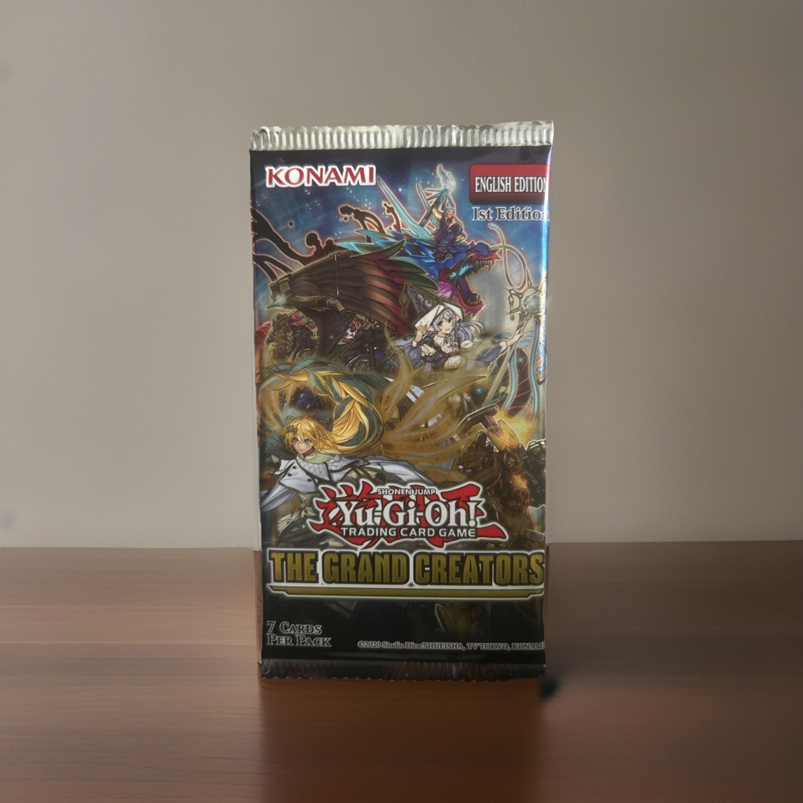 Yu-Gi-Oh! The Grand Creators Booster 1st edition Englisch Sealed
