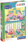 Peppa Wutz Party Time 2x20 Stk. Clementoni Puzzle Neu OVP