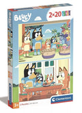 Puzzle Bluey & Bingo - Clementoni Kinderpuzzle 2x20 Puzzleteile