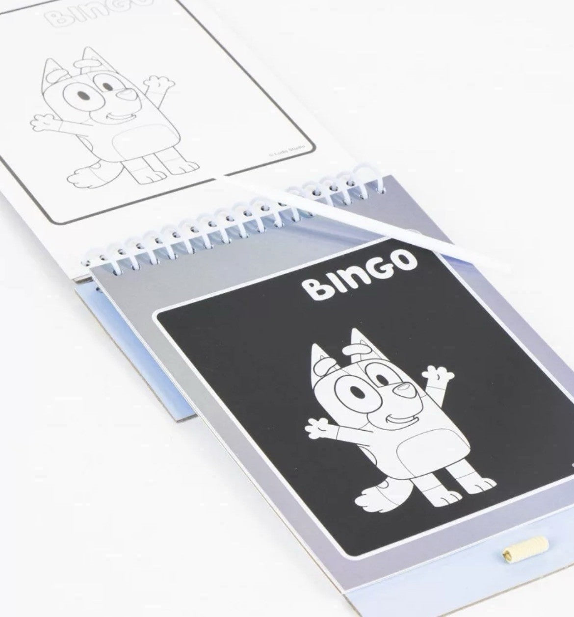 Bluey Bingo Kratzer-Bild und Kreativ-Malset