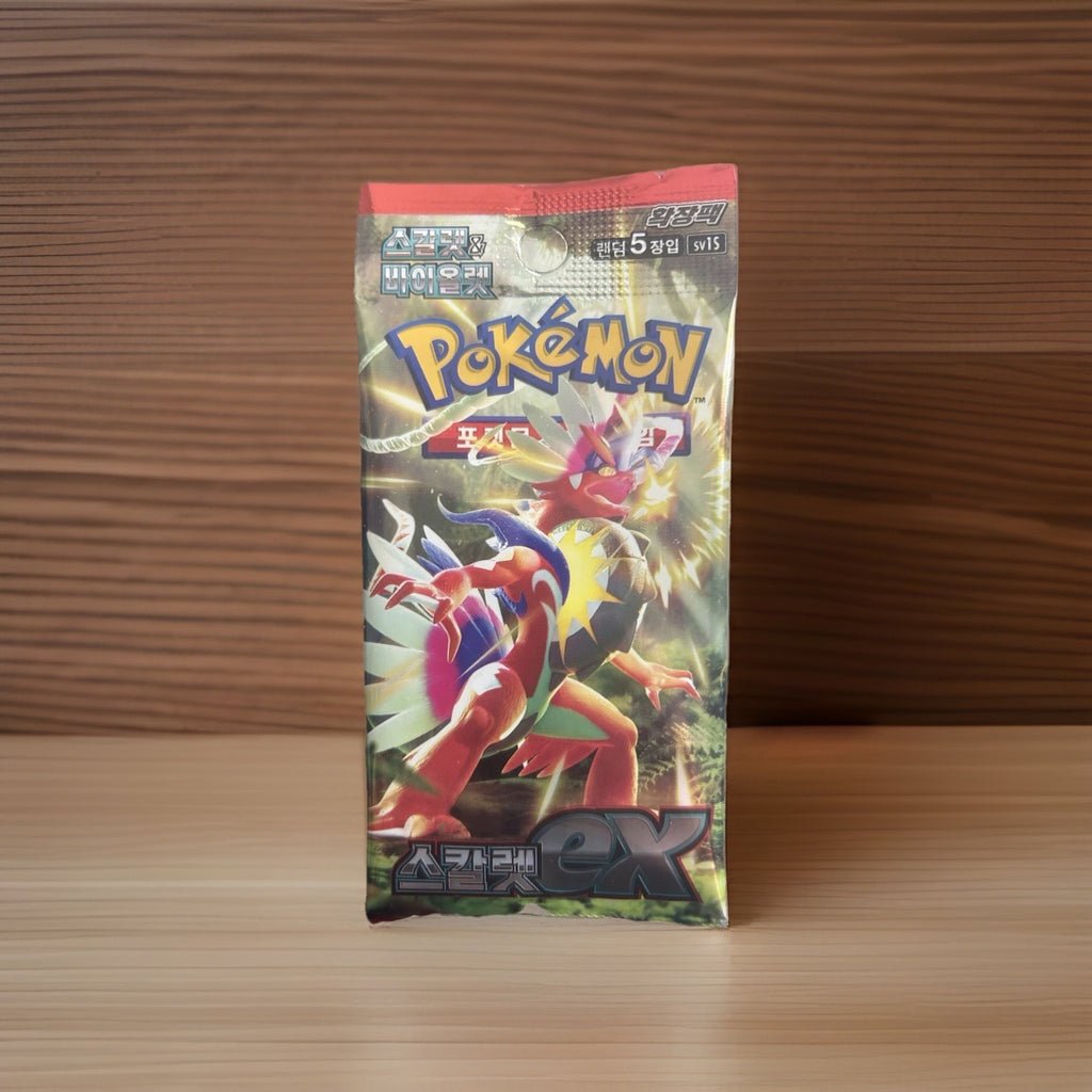 Pokémon Booster Scarlet ex Koreanisch | 5 Karten Pack SV1S | TCG